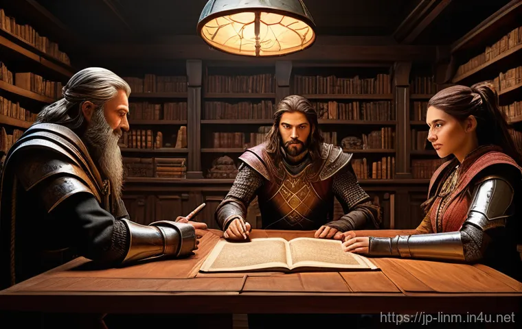 리니지M 유료 패키지 구성 - **Prompt:** A heroic female fantasy knight character, clad in richly detailed, full-body plate armor...