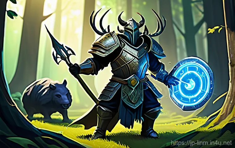 리니지M 혈맹 자원 분배 - **Prompt:** A diverse group of Lineage M-inspired fantasy adventurers, fully clothed in intricate an...