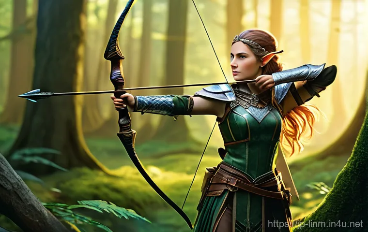 리니지M 클래스별 스탯 설정 - **Prompt for a Front-line Melee Warrior:**
    "A powerful male Knight in the heat of battle, wieldi...