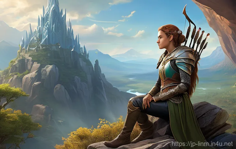 리니지M 전투력 상승법 - **Prompt: Strategic Equipment Enhancement**
    "A determined male knight, fully clad in polished, i...